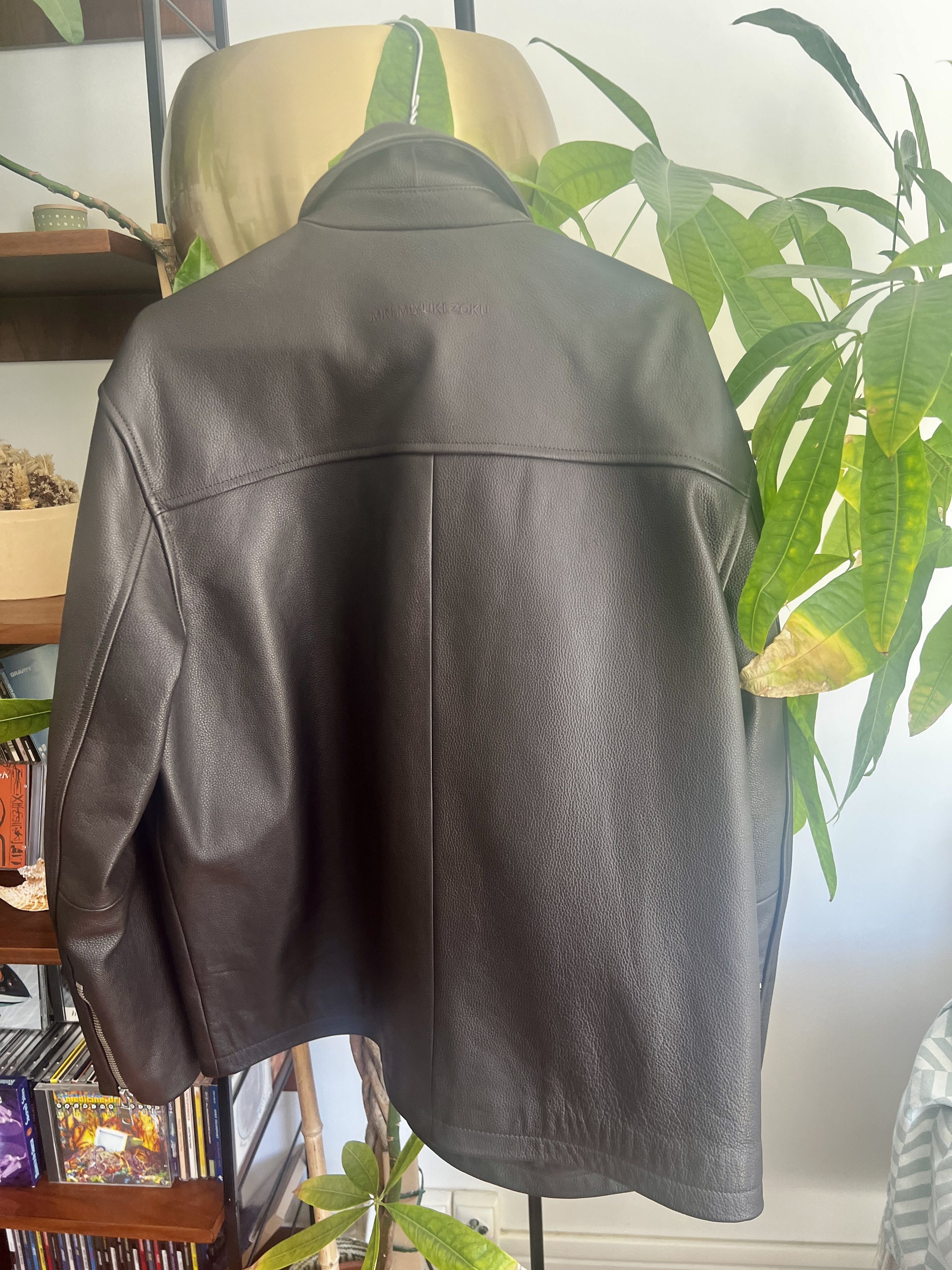 Mki Miyuki Zoku MKI NDM Leather Rider Jacket Size US M / EU 48-50 / 2 - 2 Thumbnail