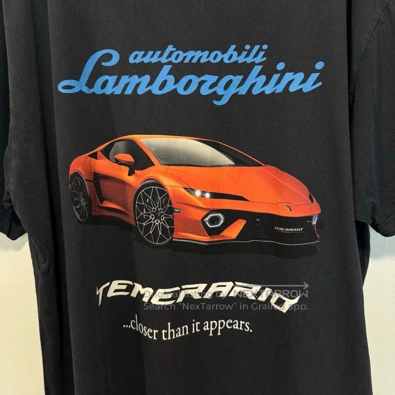 Balenciaga Balenciaga Lamborghini collaboration short-sleeve shirt. Size US XS / EU 42 / 0 - 4 Thumbnail