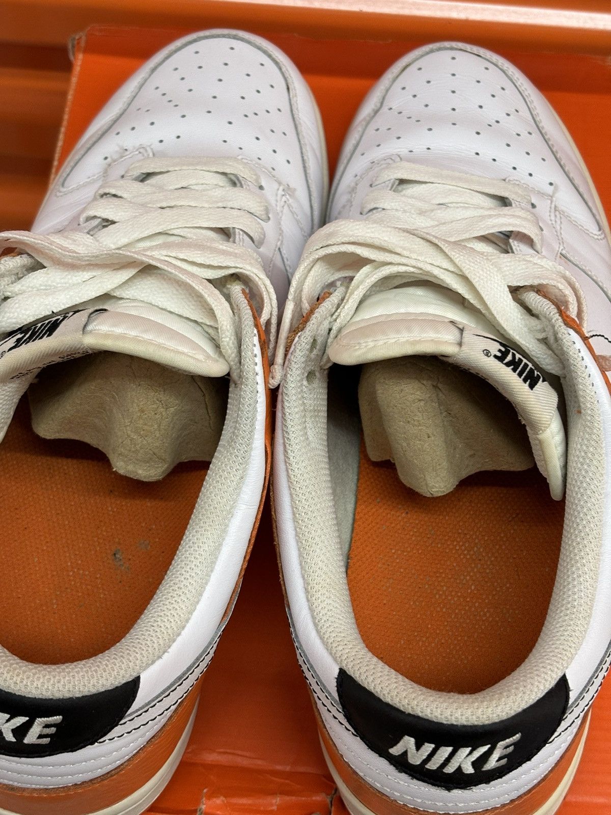 Nike × Vintage ***FINAL DROP*** RARE 2008 NIKE DUNK LOW LEATHER 11.5 Size US 11.5 / EU 44-45 - 20 Thumbnail