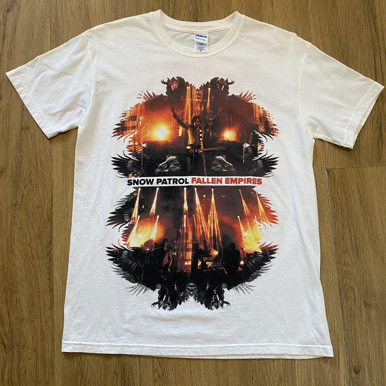 Gildan White Snow Patrol Fallen Empires band tee with multi Size US M / EU 48-50 / 2 - 1 Thumbnail
