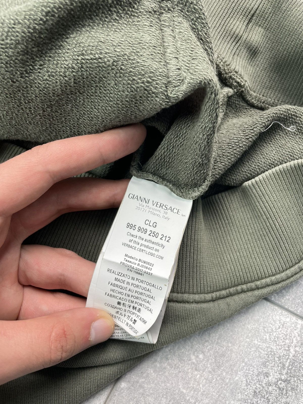 Versace × Versus Versace Versus Versace Hoodie Size US S / EU 44-46 / 1 - 11 Thumbnail
