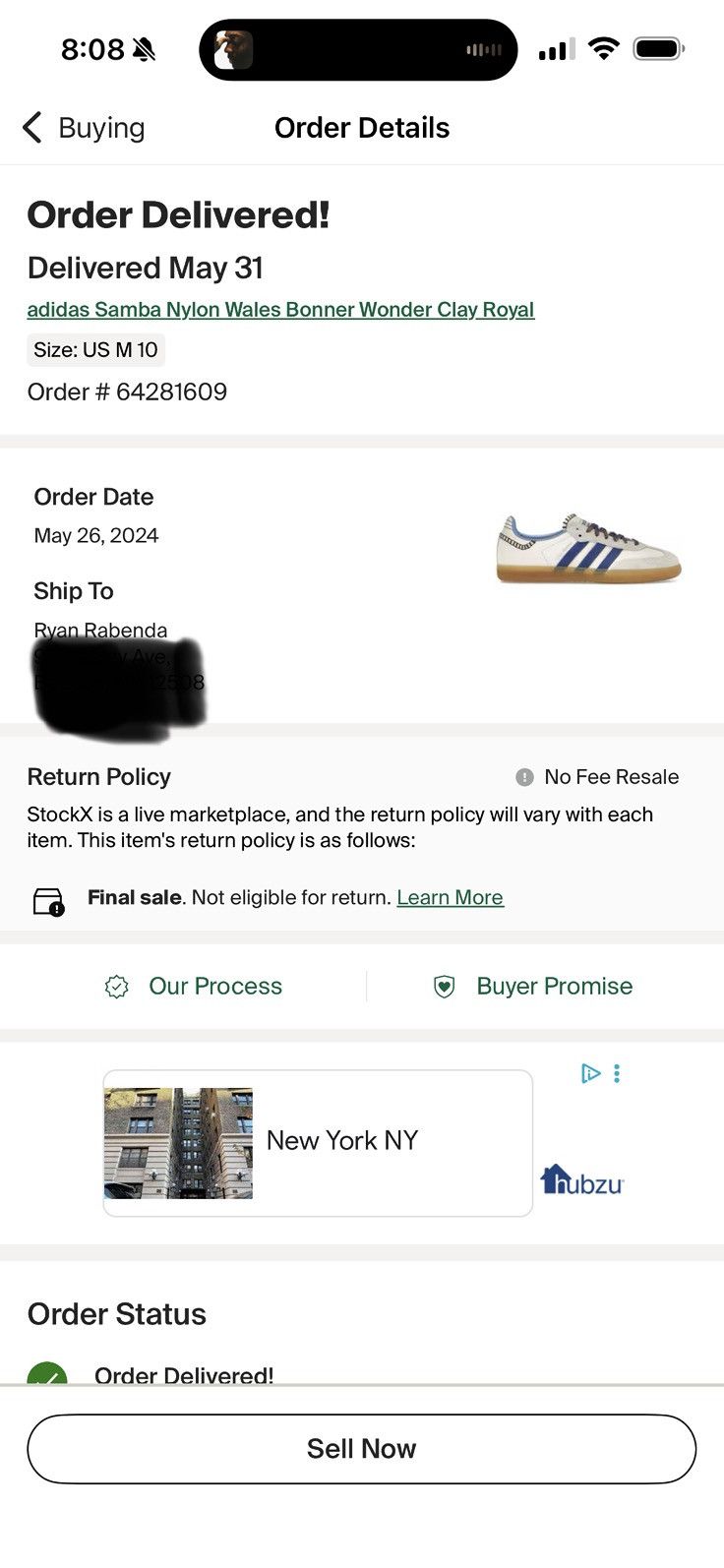 Adidas × Wales Bonner Adidas Samba x Wales Bonner Nylon Wonder Clay Royal Blue Size US 10 / EU 43 - 9 Thumbnail