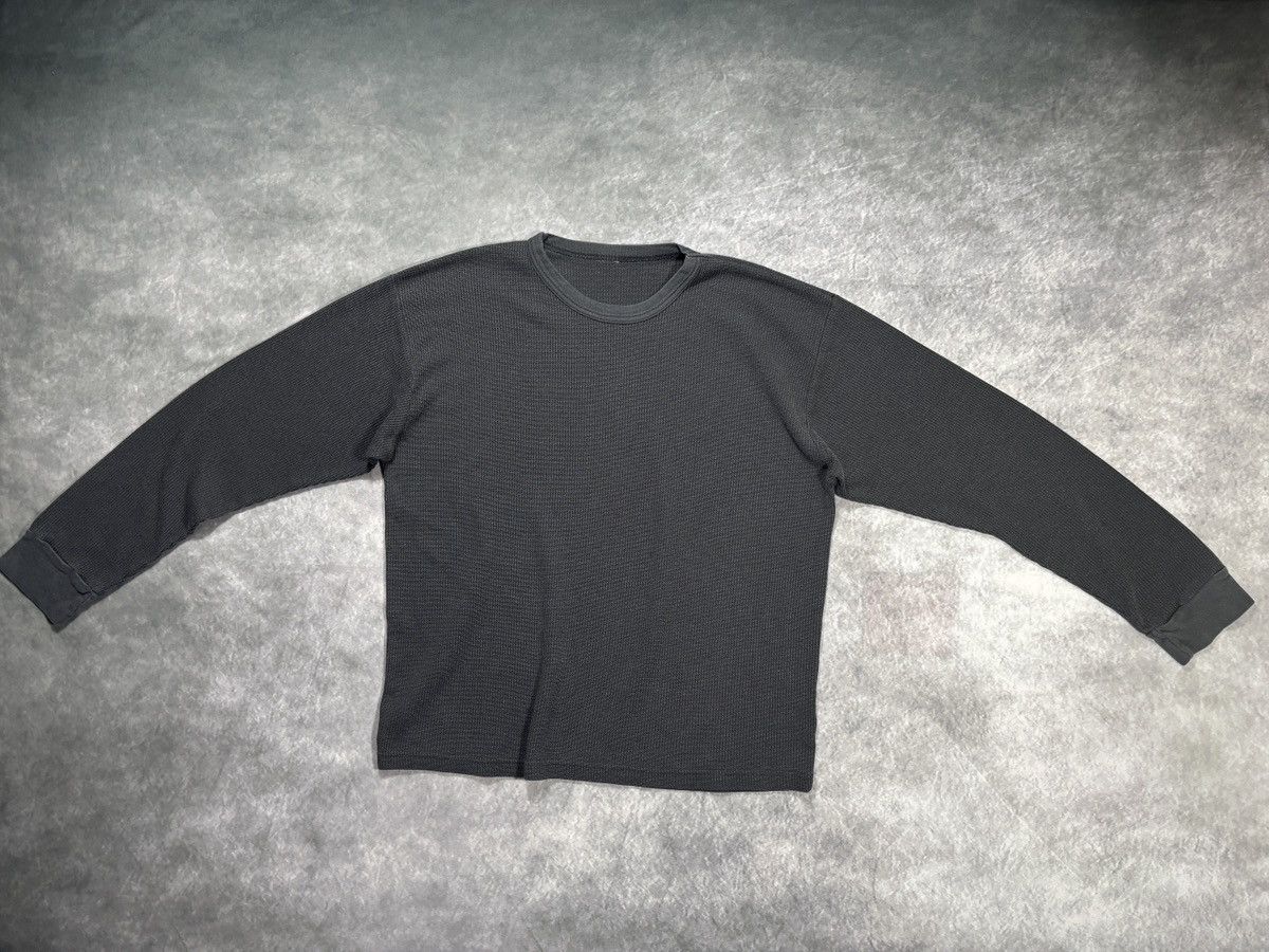Vintage Blank Vintage Thermal Longsleeve Shirt 1990s 80s USA Waffle Size US M / EU 48-50 / 2 - 10 Thumbnail