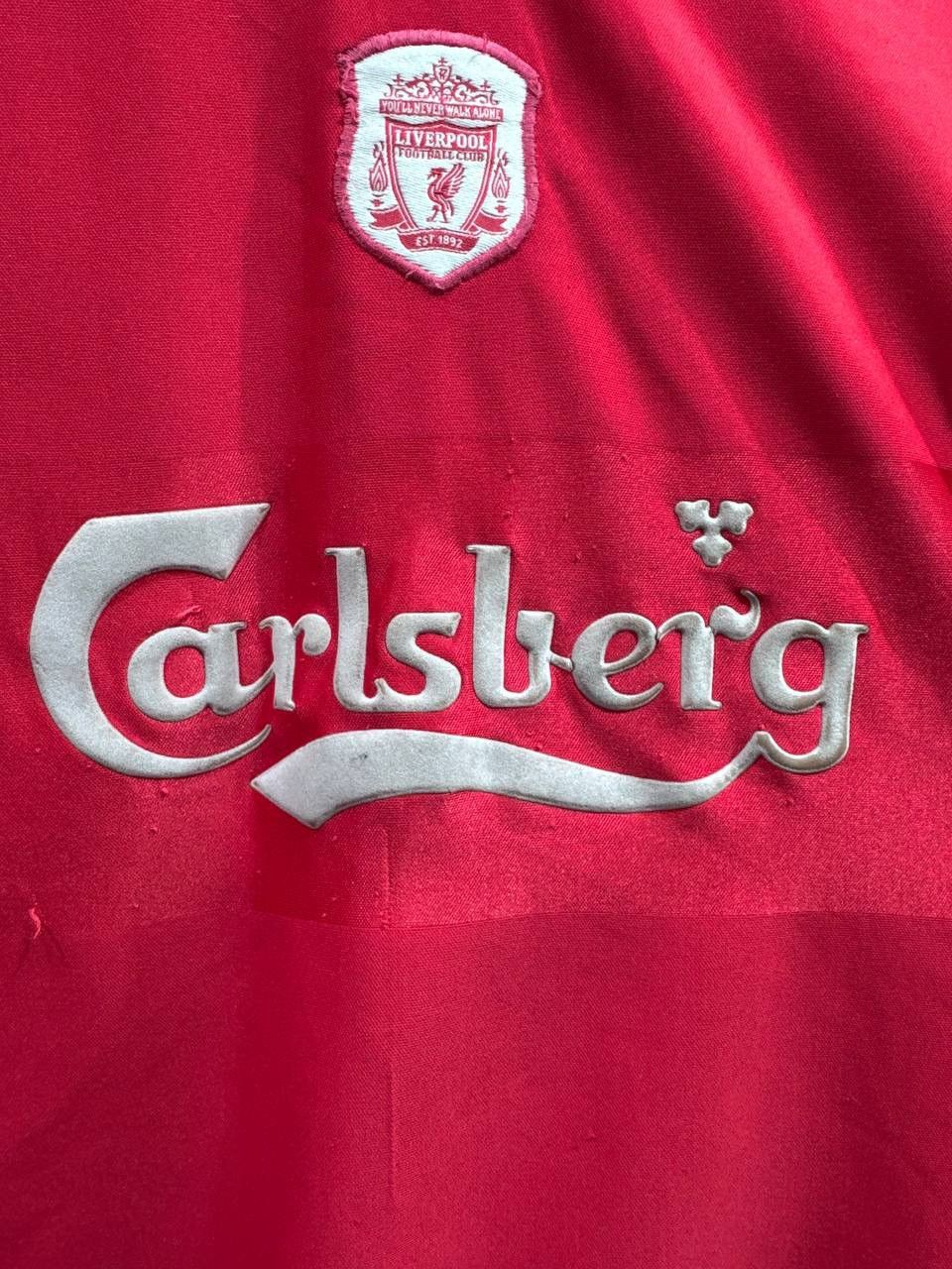 Reebok Liverpool FC 2000/2001 Football Home Shirt Size US L / EU 52-54 / 3 - 2 Thumbnail