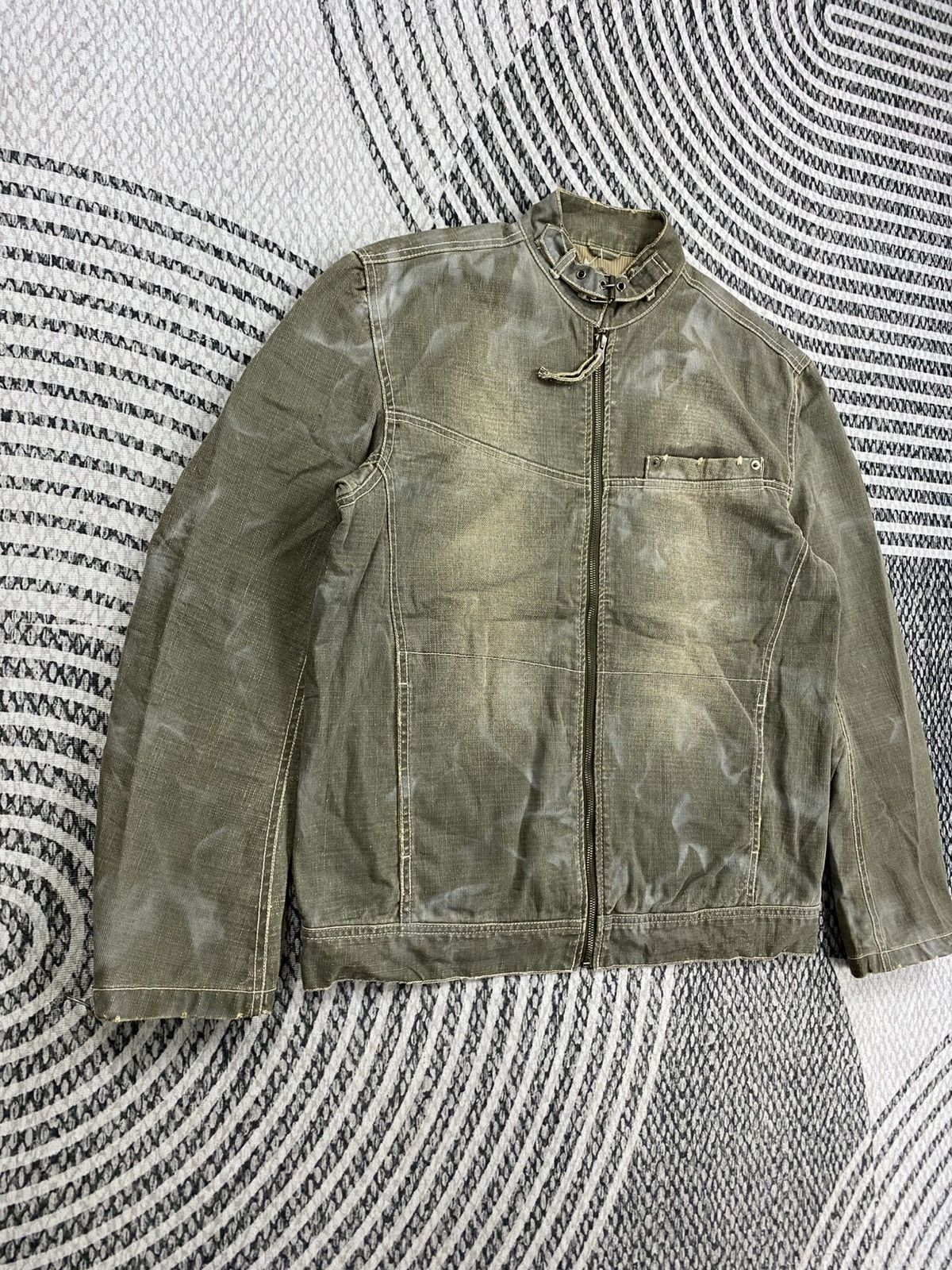 Japanese Brand Vintage Allix Design Company Tokyo Japan Denim Zipper Jacket Size US M / EU 48-50 / 2 - 3 Thumbnail