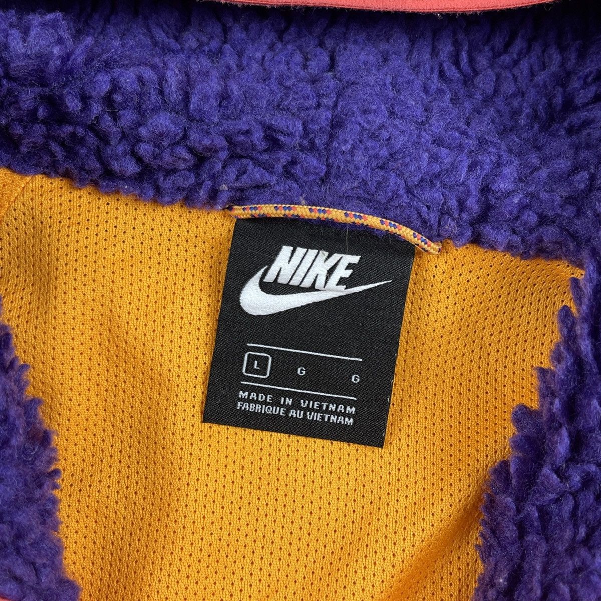 Nike Nike Sportswear Half-Zip Sherpa Hoodie Size US L / EU 52-54 / 3 - 4 Thumbnail
