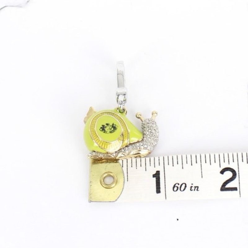 Juicy Couture Juicy Couture Snail Charm w/Green Shell Pink Butterfly Size ONE SIZE - 7 Thumbnail