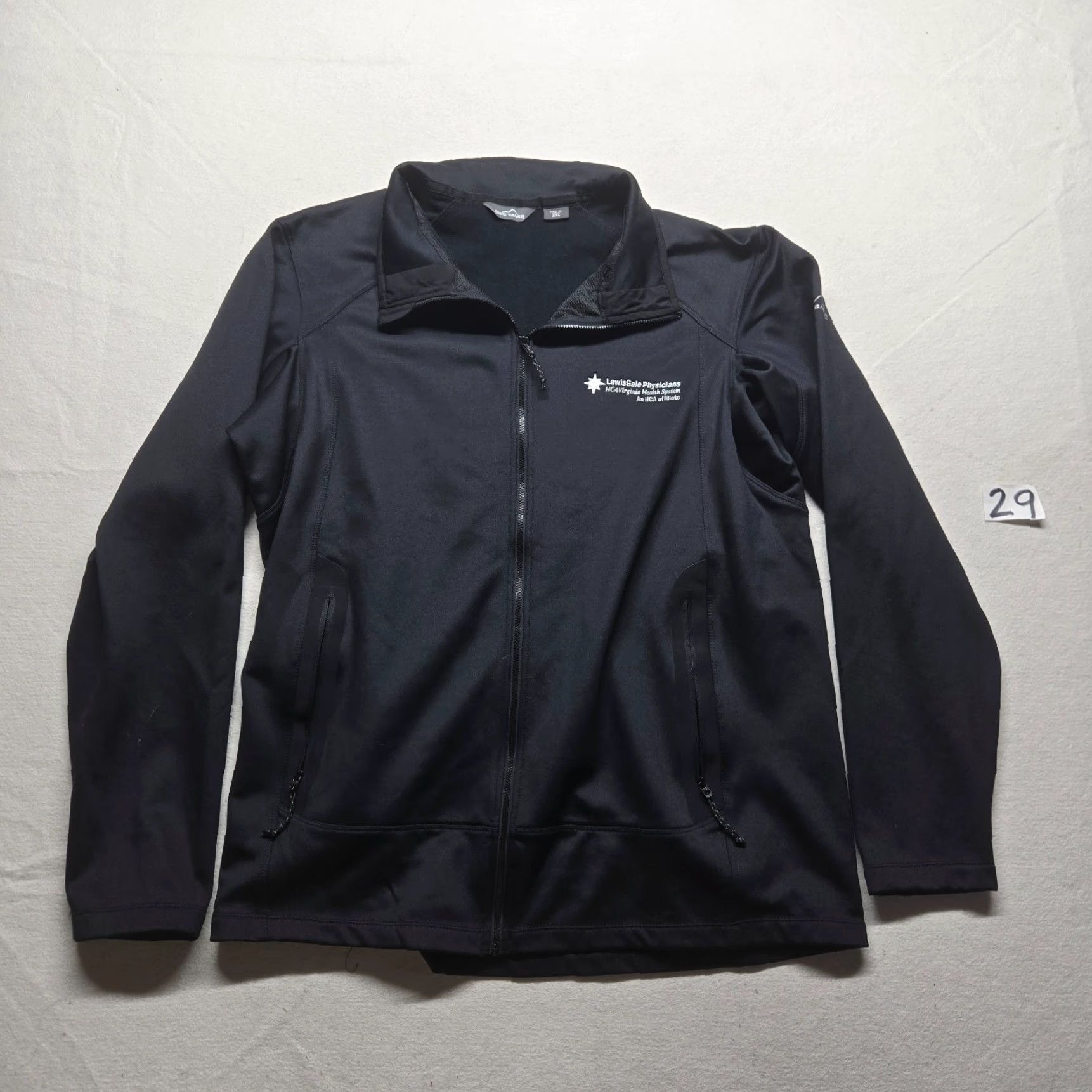 Eddie Bauer Eddie Bauer Jacket Adult Men XL Black Fleece Full Zip Windbreaker Embroidered Stand-Up Collar Mens Size US XL / EU 56 / 4 - 2 Thumbnail