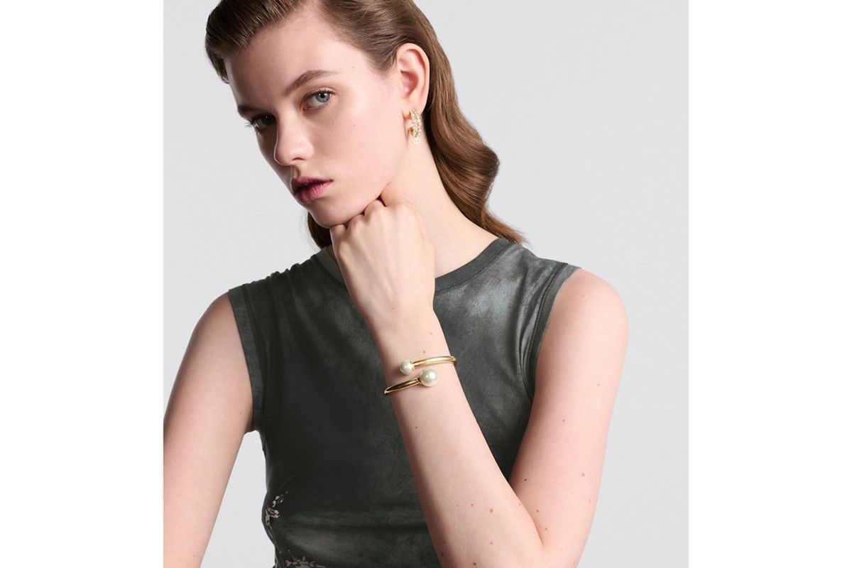 Dior o1bcso1str0126 Size:OS/Tribales Balloon Bangle in Golden Size ONE SIZE - 4 Thumbnail