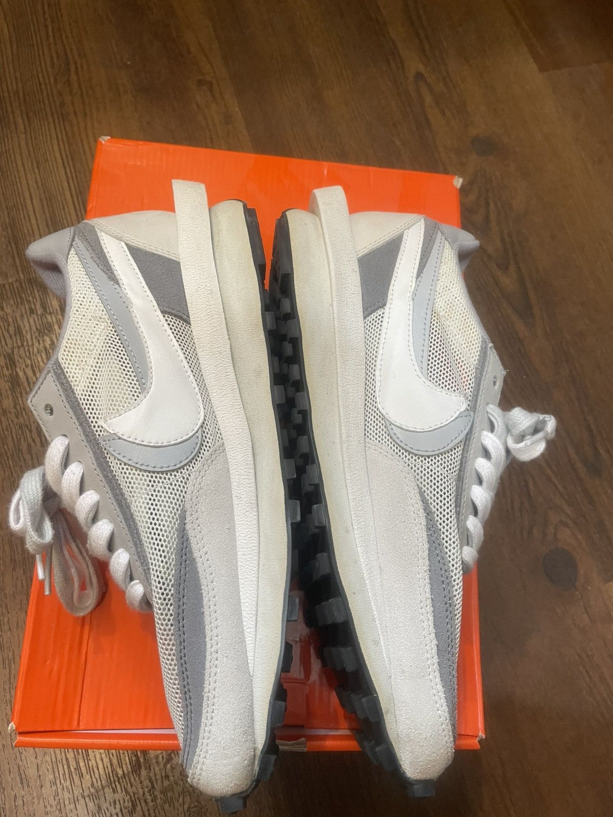 Nike × Sacai Nike Sacai LDV Waffle Grey 2019 Size US 9 / EU 42 - 6 Thumbnail