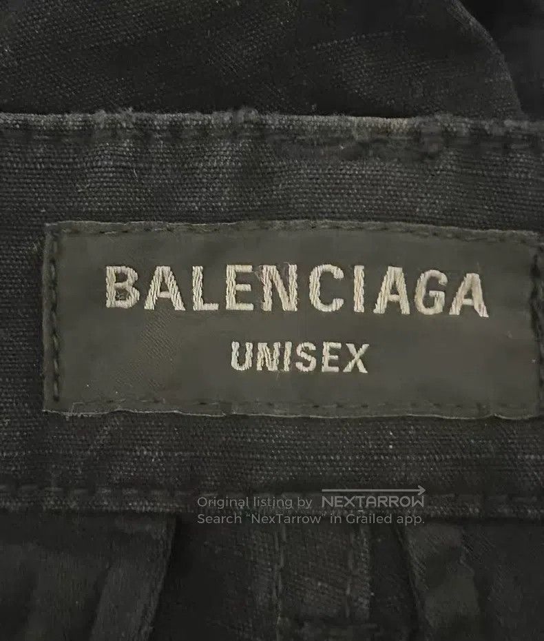 Balenciaga Balenciaga size XS Black Faded Splatter Destroyed Multi-Po Size US 27 - 4 Thumbnail