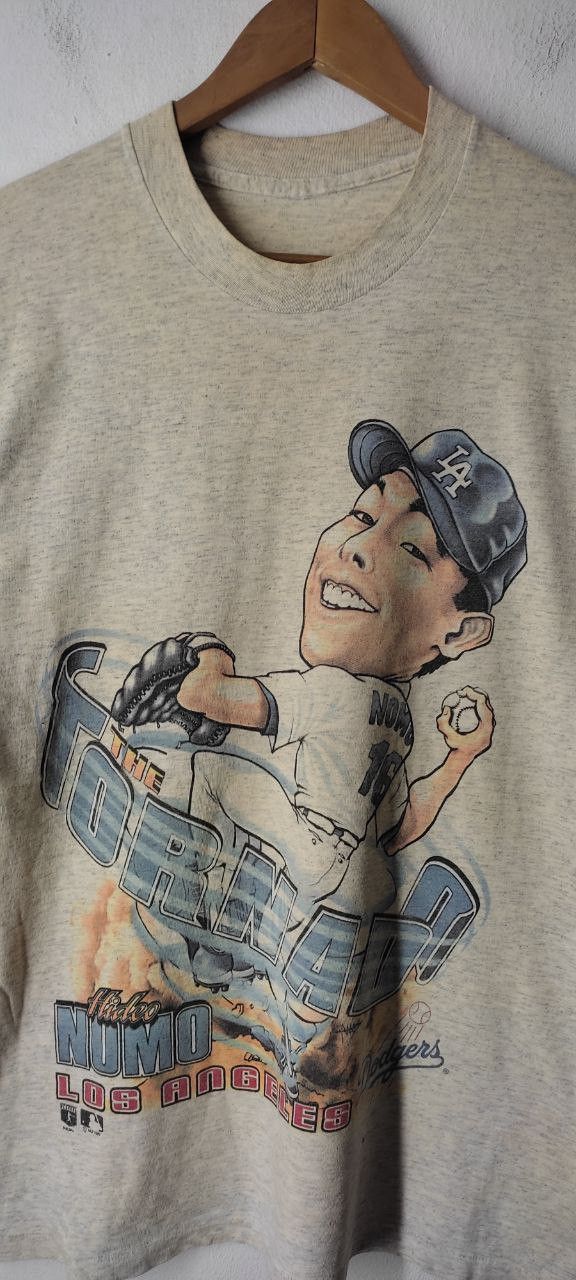 MLB VINTAGE MLB 1995 HIDEO NOMO BASEBALL TEE Size US M / EU 48-50 / 2 - 7 Thumbnail