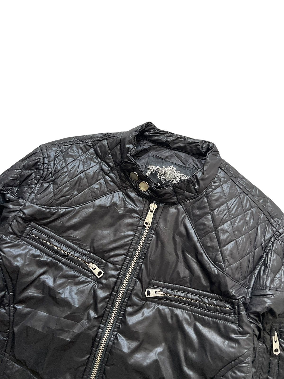 Edwin Edwin Blue Trip Biker Paded Jacket Size US M / EU 48-50 / 2 - 3 Thumbnail