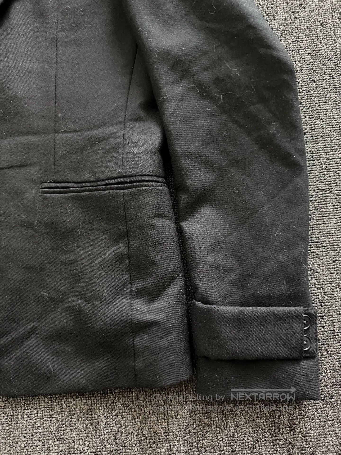 Pledge Black Gun Collar Suit by Pledge. Size M / US 6-8 / IT 42-44 - 4 Thumbnail