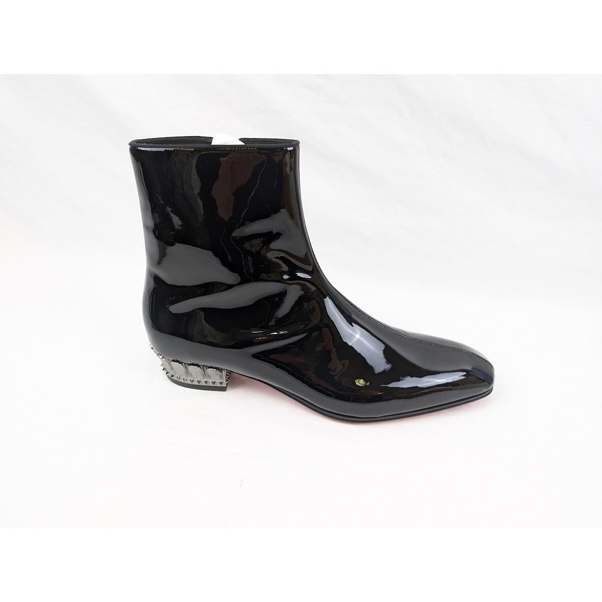 Christian Louboutin o1rshd1 Patent Lipsiboots in Black/Lin Loubi Size US 11.5 / EU 44-45 - 1 Thumbnail