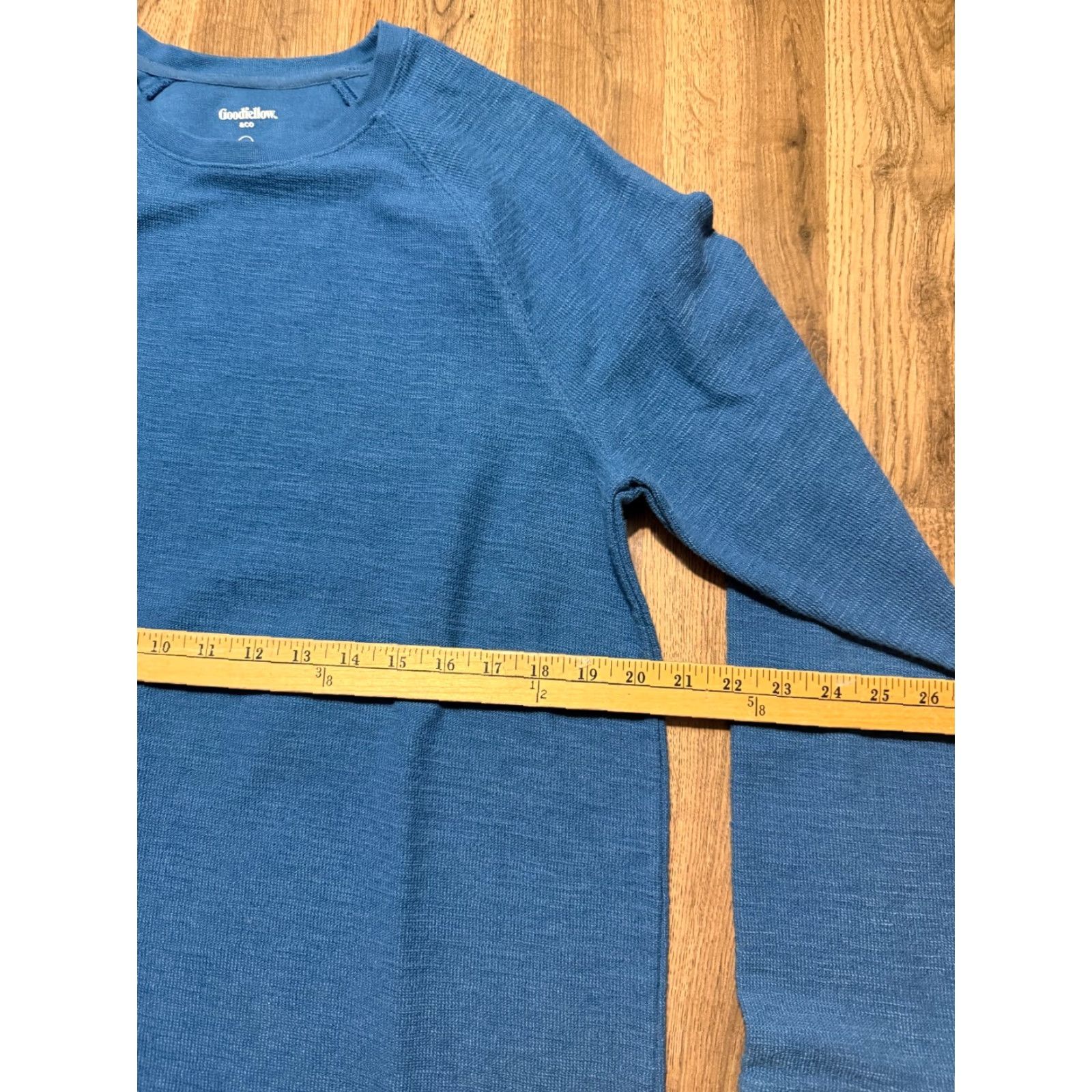 Vintage Goodfellow & Co. Sweater Mens Large Blue Crewneck Pullover Size US L / EU 52-54 / 3 - 6 Thumbnail