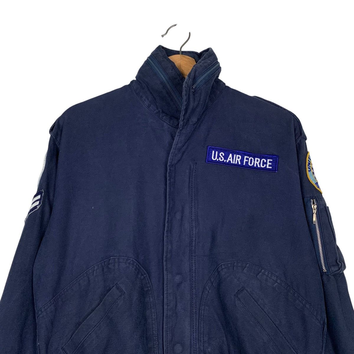 Japanese Brand US Air Force F-15 Eagles Bomber Jacket Size US M / EU 48-50 / 2 - 2 Thumbnail