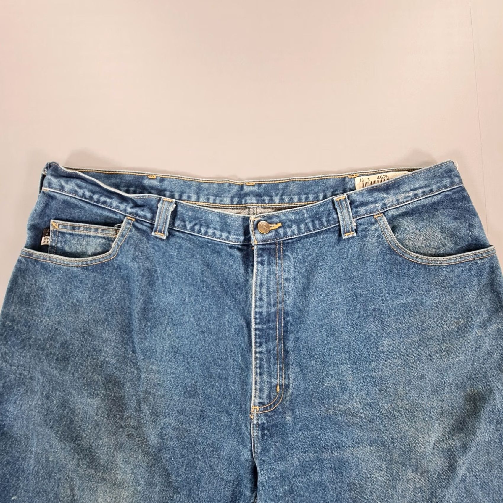 Carhartt VINTAGE Carhartt Jeans Blue W44 L30 Flame Resistant Original Fit Denim 280 03 Size US 44 / EU 60 - 3 Thumbnail