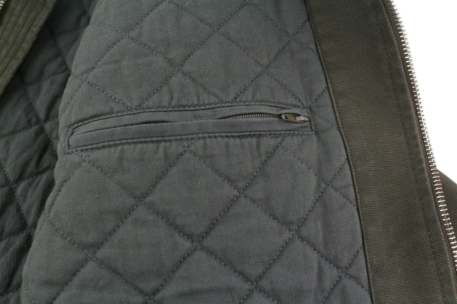 Nudie Jeans M Grey Full Zip Patch Pockets Lined Lightweight 86392 Size US M / EU 48-50 / 2 - 7 Thumbnail
