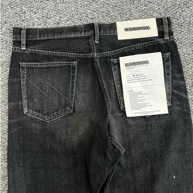 Neighborhood neighborhood washed denim basic pants Size US 26 / EU 42 - 4 Thumbnail