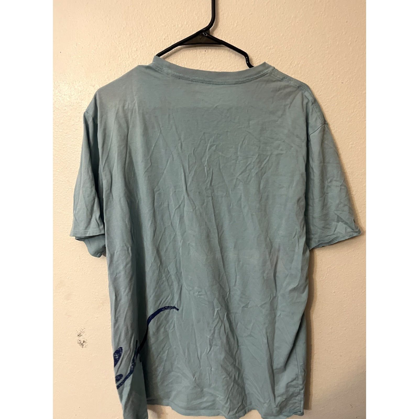 Karl Lagerfeld VINTAGE Karl Lagerfeld Paris Men’s Short Sleeve T-Shirt XL Crew Neck Graphic Blue 100% Cotton Summer Casual Mens Size US XL / EU 56 / 4 - 2 Thumbnail