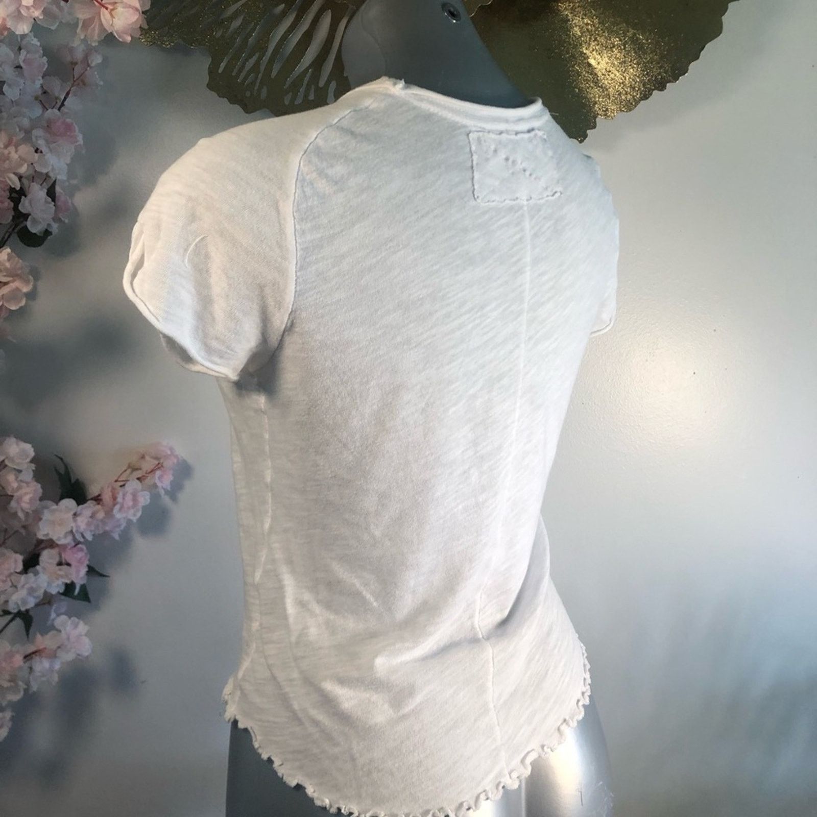 FREECITY White shirt teeshirt we the free Size M / US 6-8 / IT 42-44 - 3 Thumbnail