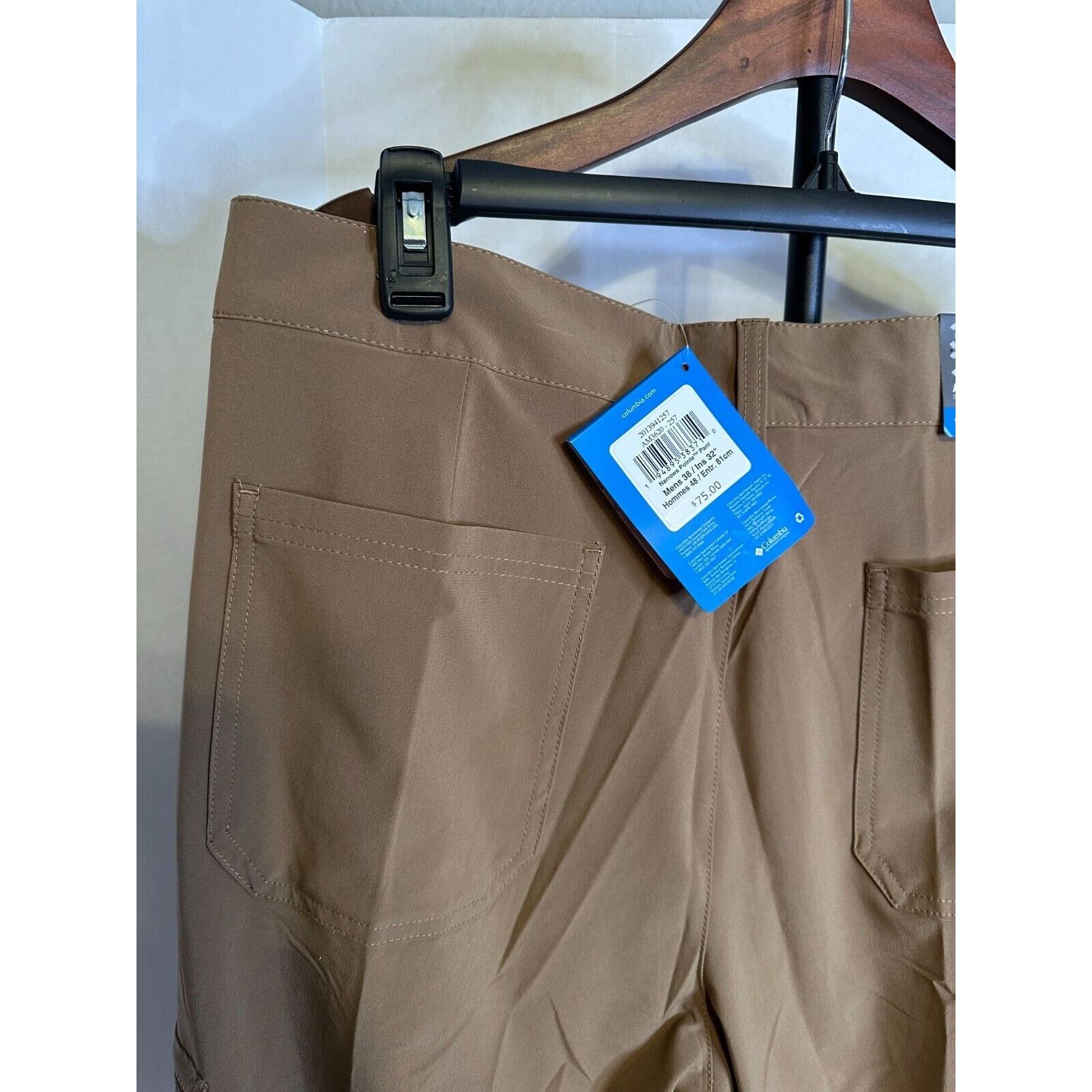 Columbia Men's Columbia Narrows Point Pants, 38x32, NWT Size US 38 / EU 54 - 5 Thumbnail