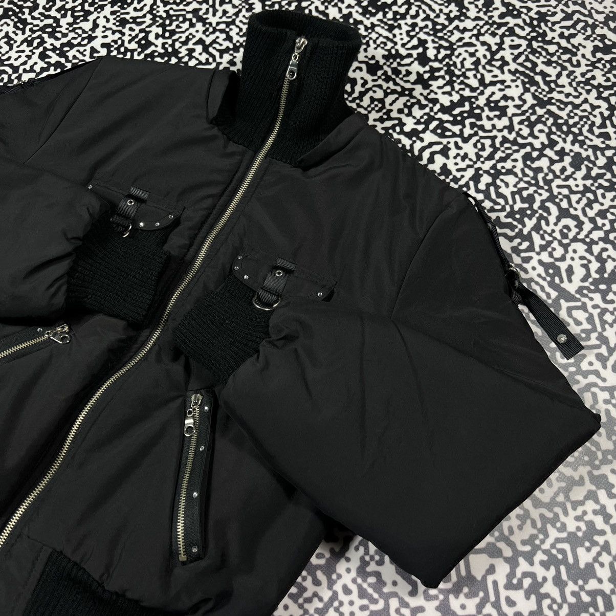Vintage Y2K Japanese Gothic Opium Style Bondage Bomber
