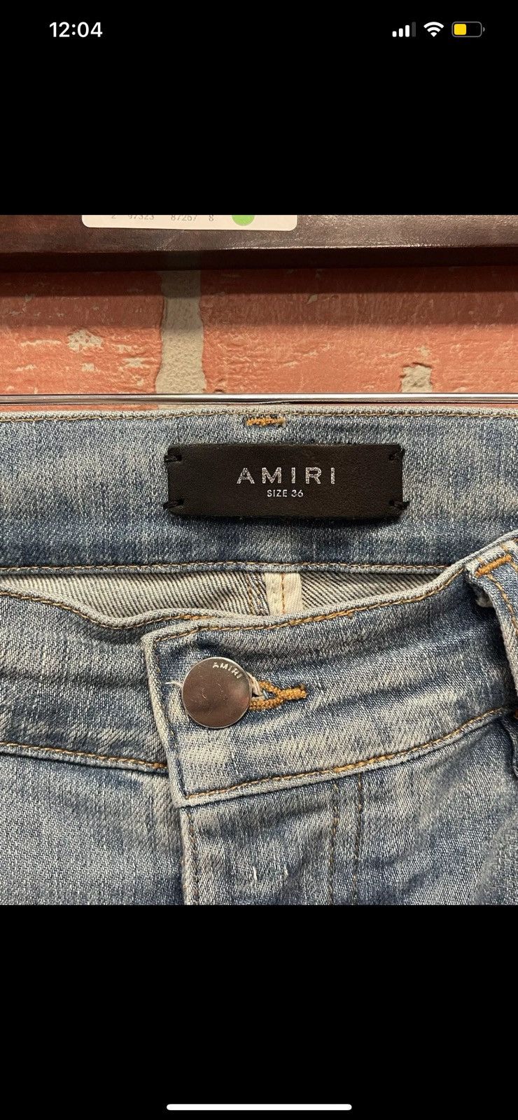 Amiri Amiri Jeans Plaid MX1 Size 36 Size US 36 / EU 52 - 10 Thumbnail