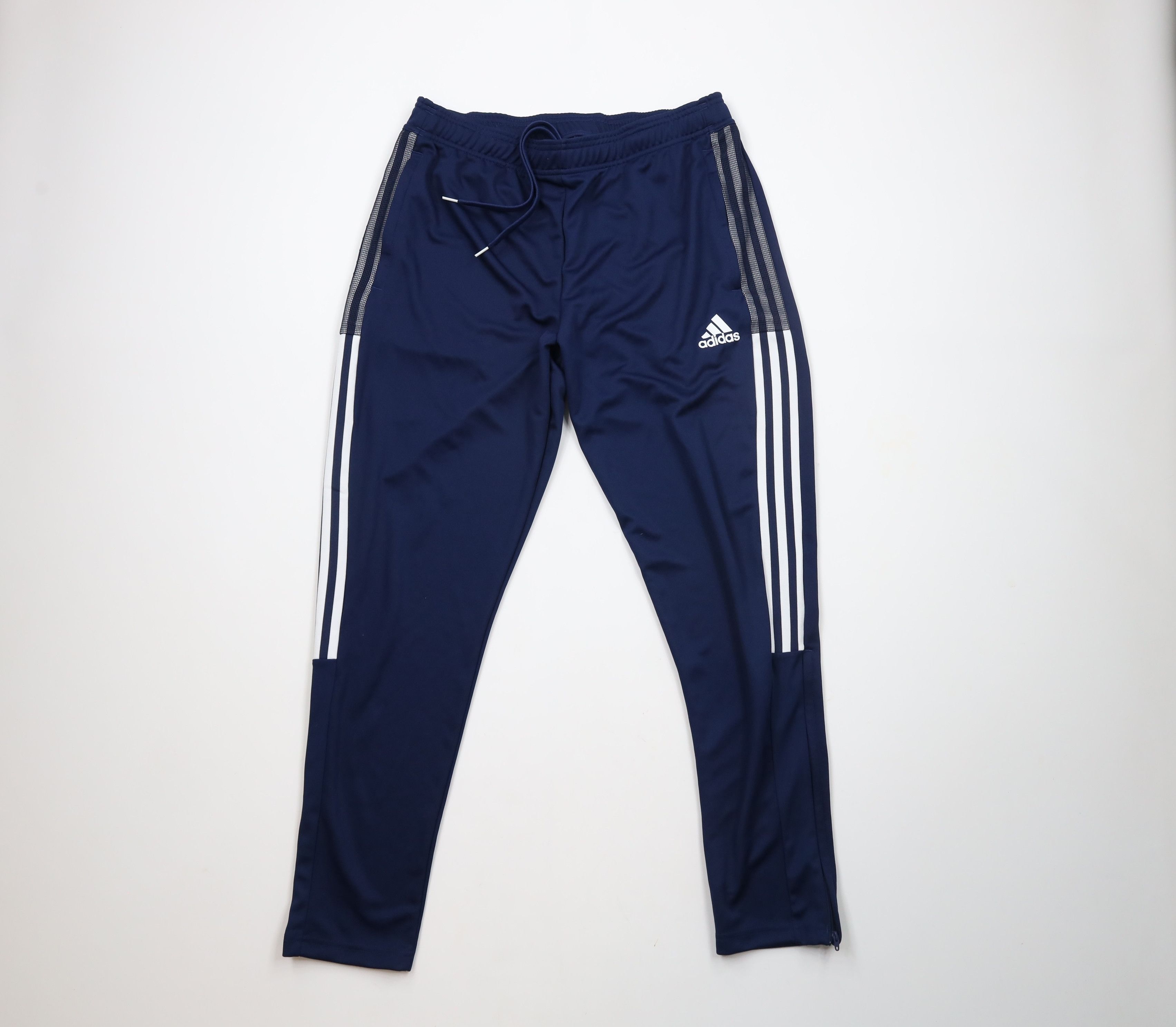 Adidas × Vintage Vintage Y2K Adidas Striped Tapered Leg Soccer Warm Up Pants Size US 36 / EU 52 - 1 Thumbnail