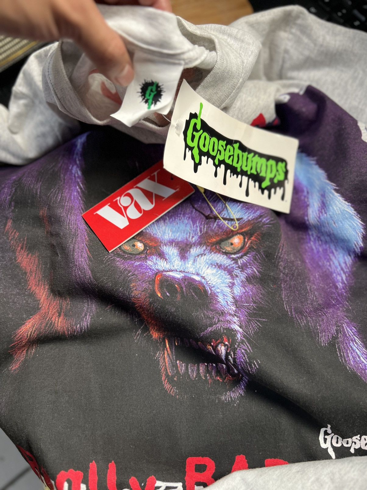 Vintage GOOSEBUMPS The Barking dog Ghost rare t shirt movies Size US S / EU 44-46 / 1 - 1 Thumbnail