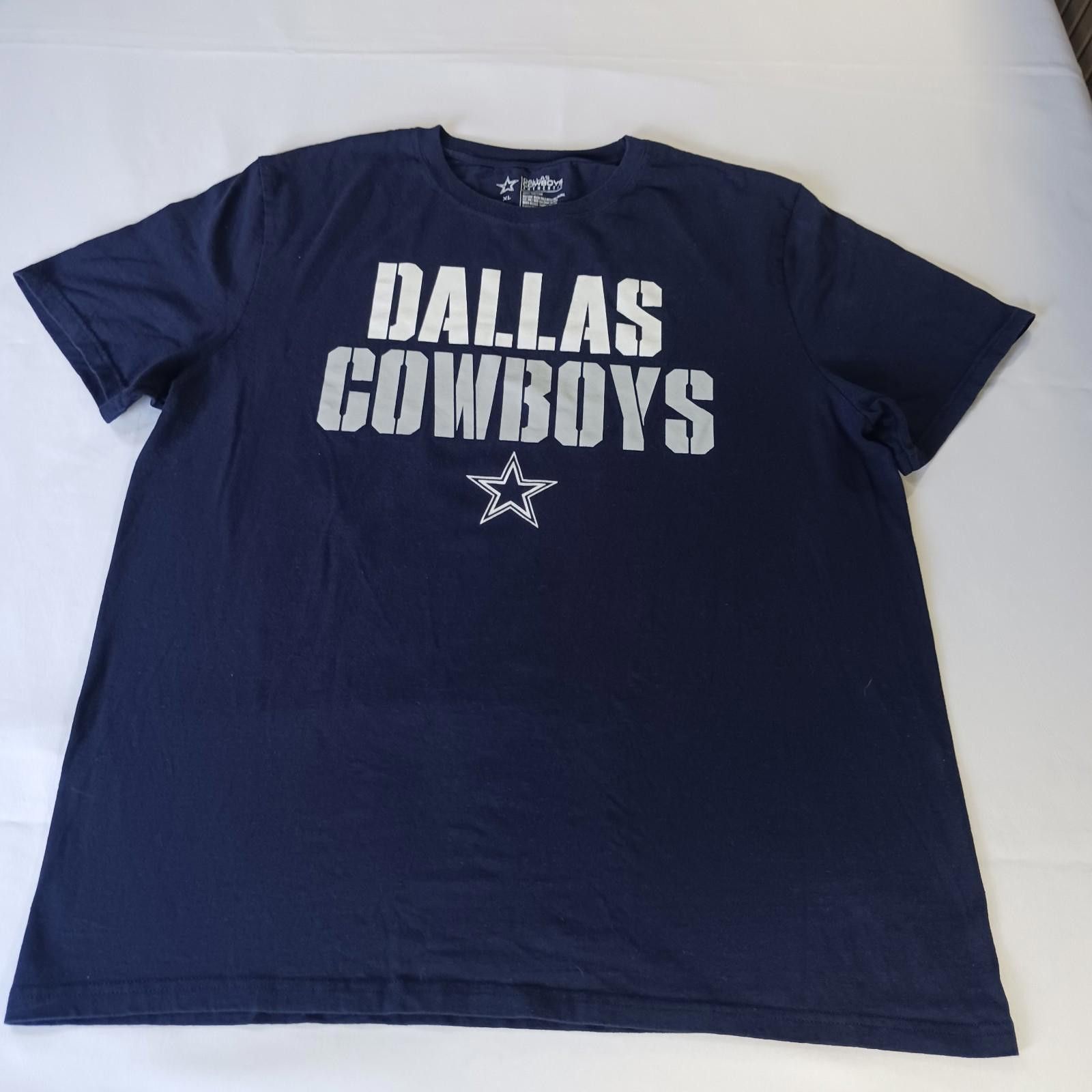 Other Dallas Cowboys Authentic Men’s Navy Blue Cowboys T-Shirt XL Size ONE SIZE - 10 Thumbnail