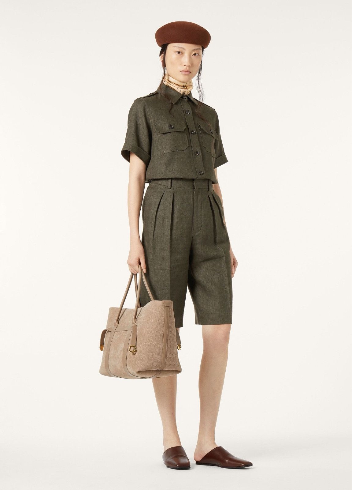 Loro Piana o1srvl11e0526 FAP2806 Digby Bermuda Short in Green Size 26" / US 2 / IT 38 - 5 Thumbnail