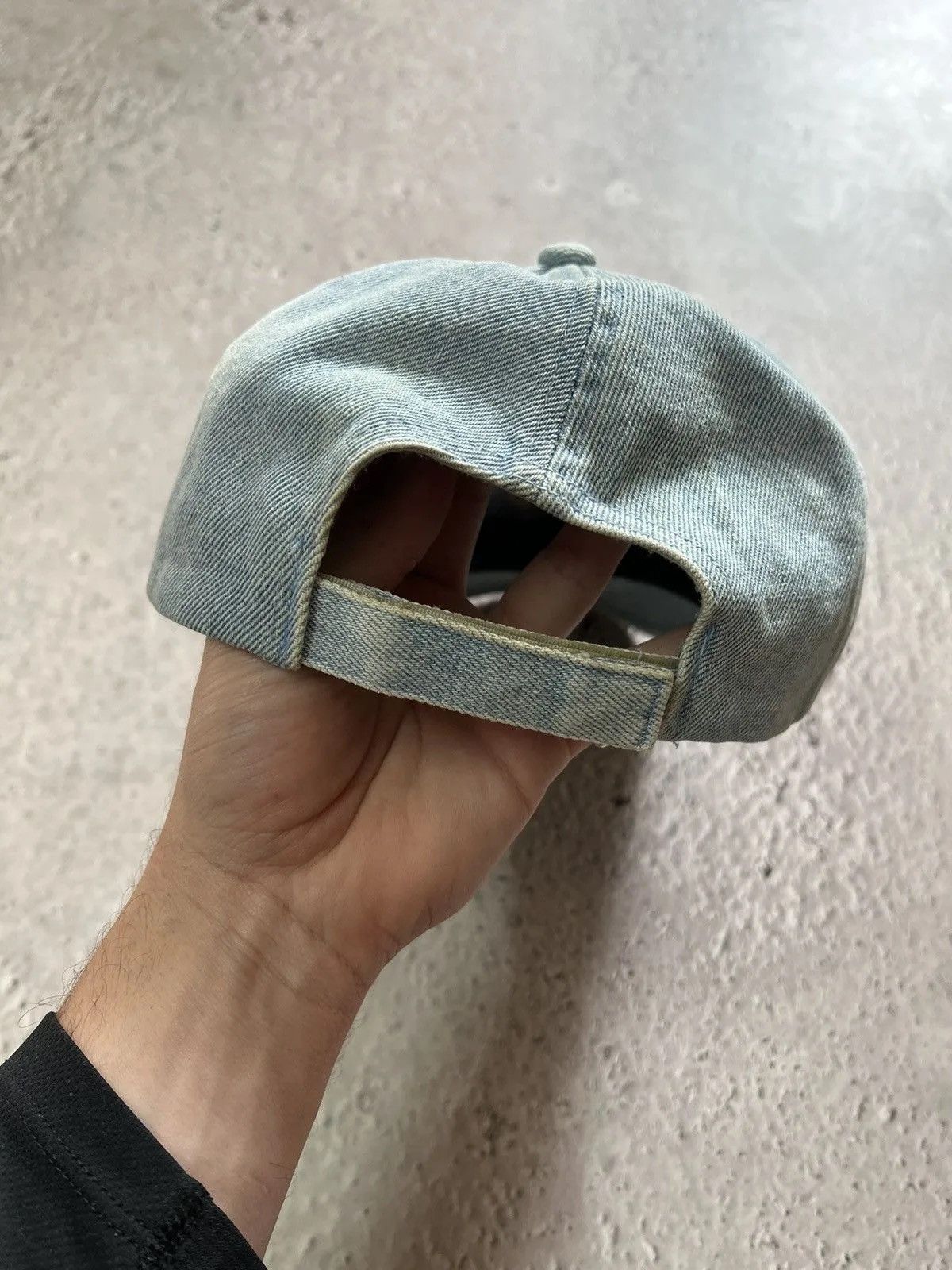 Diesel Vintage rare diesel big logo denim distressed hat cap Size ONE SIZE - 5 Thumbnail