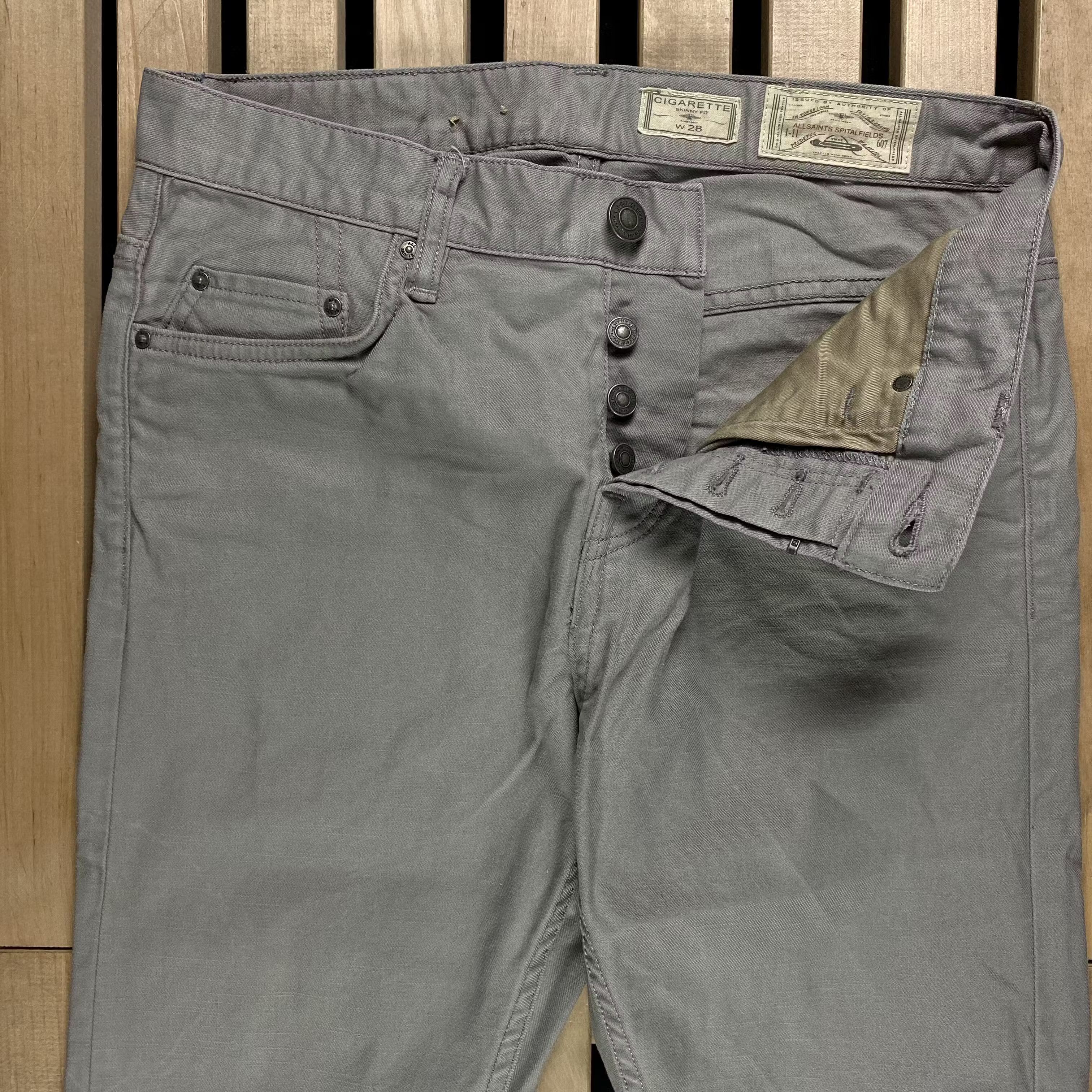 Allsaints Mens Jeans Pants Allsaints Skinny Size 28 Size US 28 / EU 44 - 4 Thumbnail