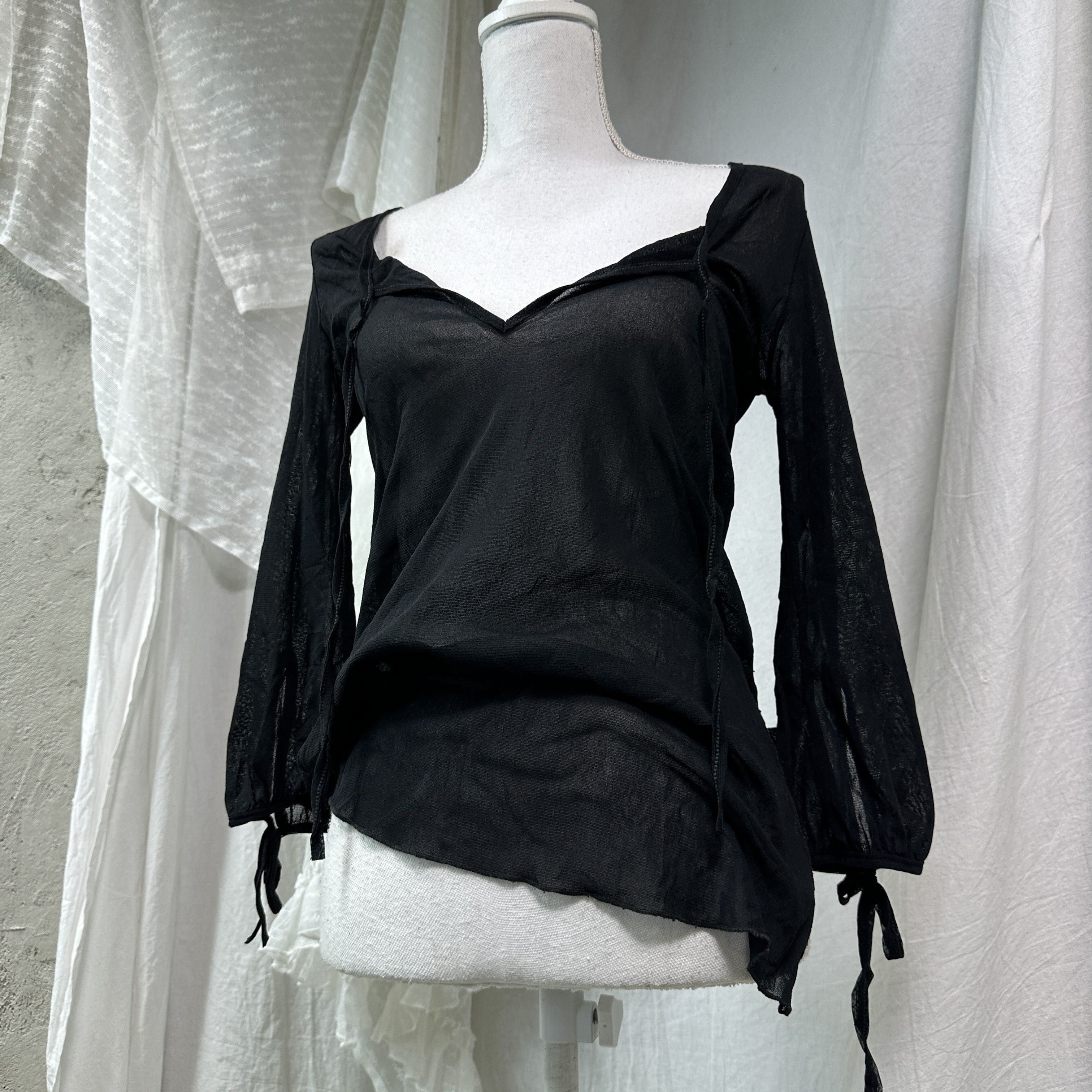 Vintage Vintage Avant Garde Mesh Lightweight Dress / Tunic Y2K Size S / US 4 / IT 40 - 5 Thumbnail