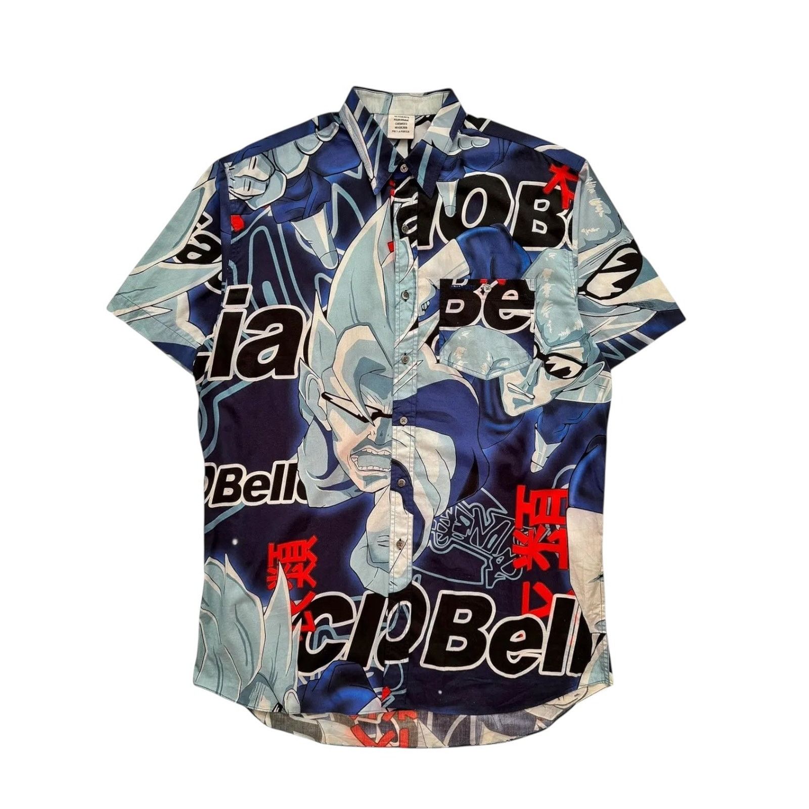 Vetements Vetements AW18 Runway Anime Dragon Ball Parody Shirt Size US S / EU 44-46 / 1 - 1 Thumbnail