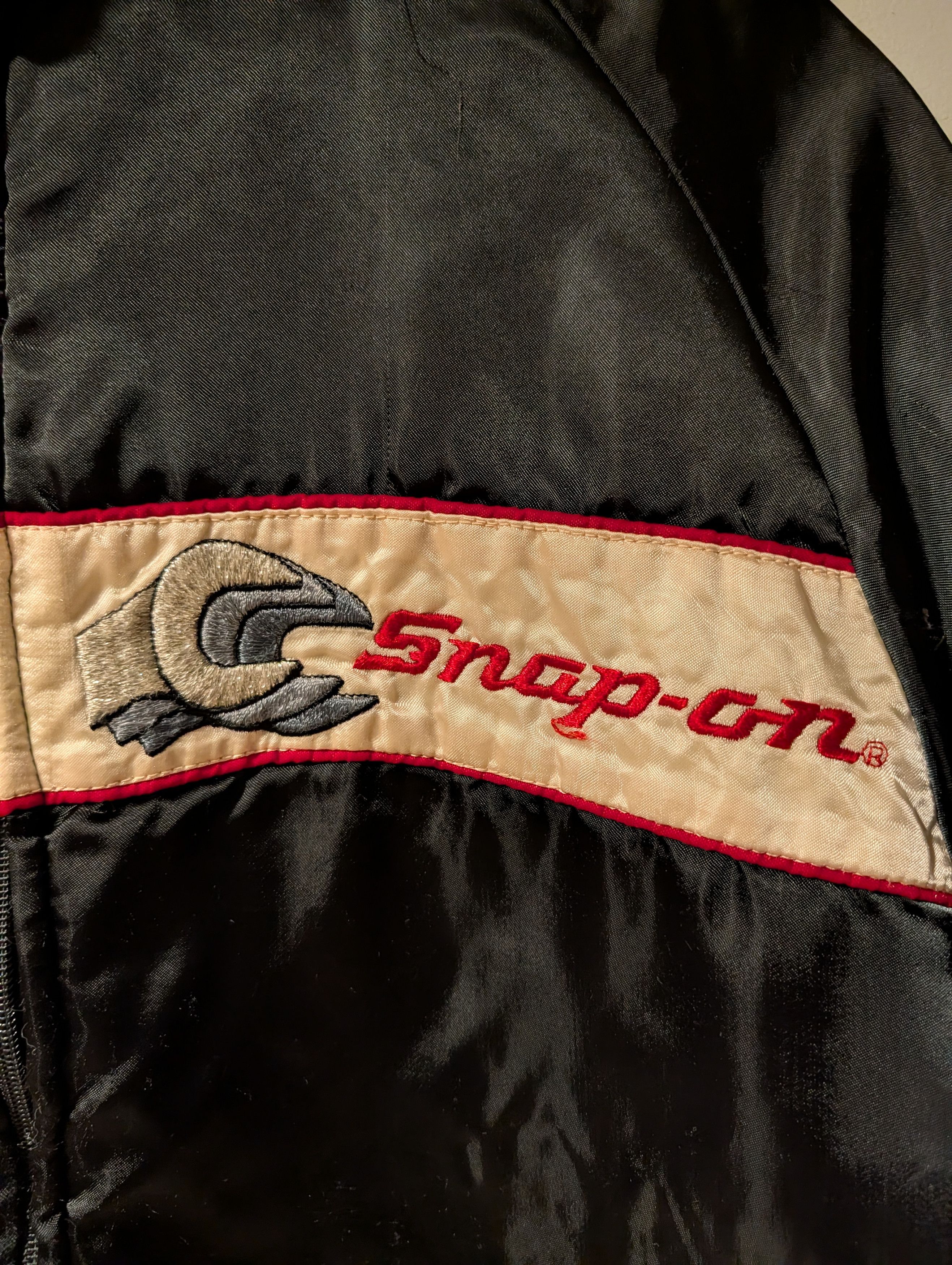 Harley Davidson VTG Snap-On Horizon Sportswear Flank Drive Black Jacket Size US M / EU 48-50 / 2 - 2 Thumbnail