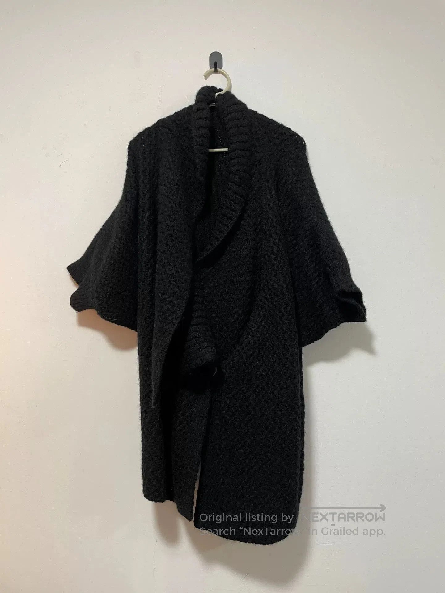 Stella McCartney black batwing cardigan sweater by Stella McCartney. Size M / US 6-8 / IT 42-44 - 1 Thumbnail