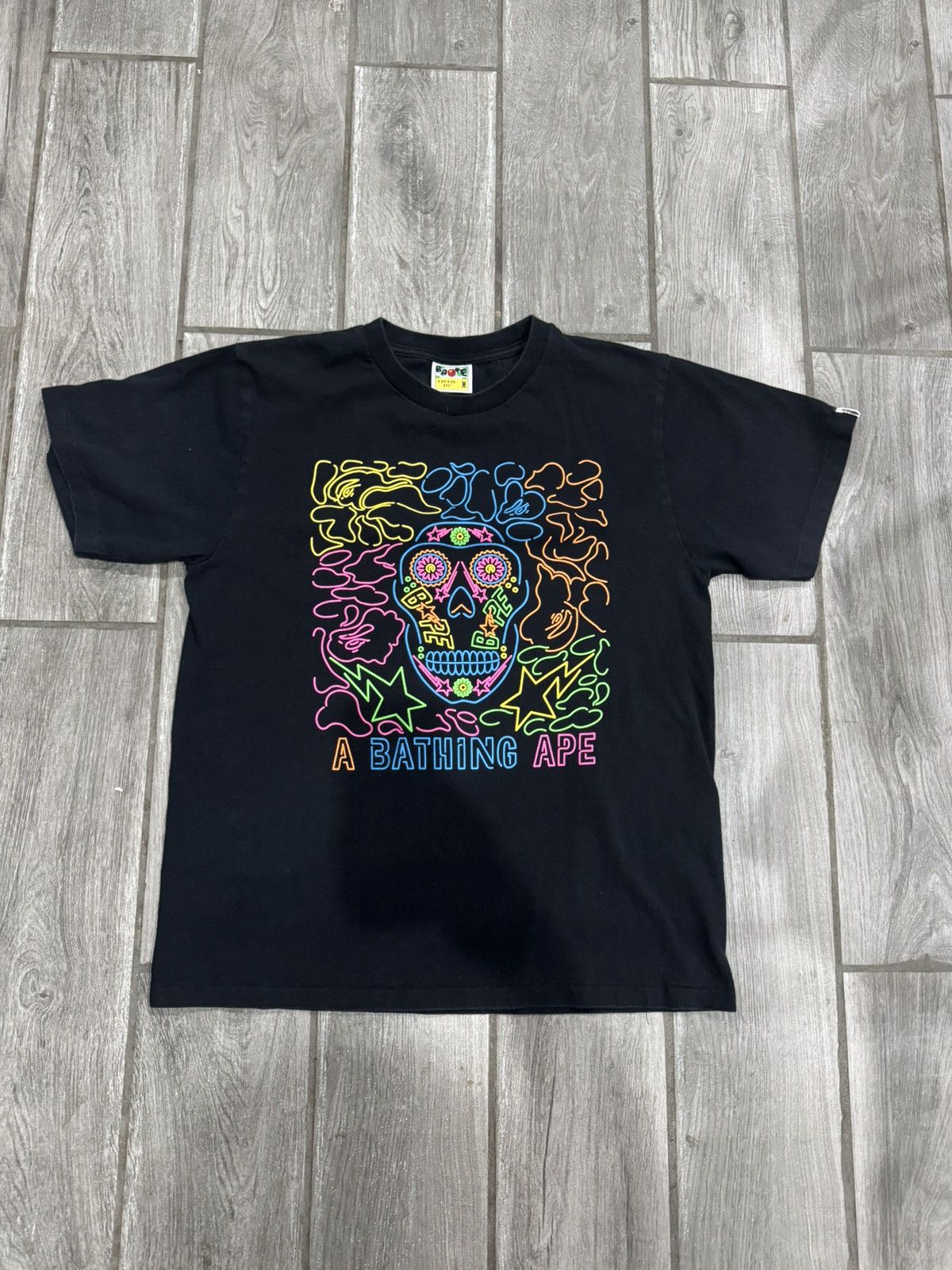 Bape Bape muerto tee Size US M / EU 48-50 / 2 - 1 Thumbnail