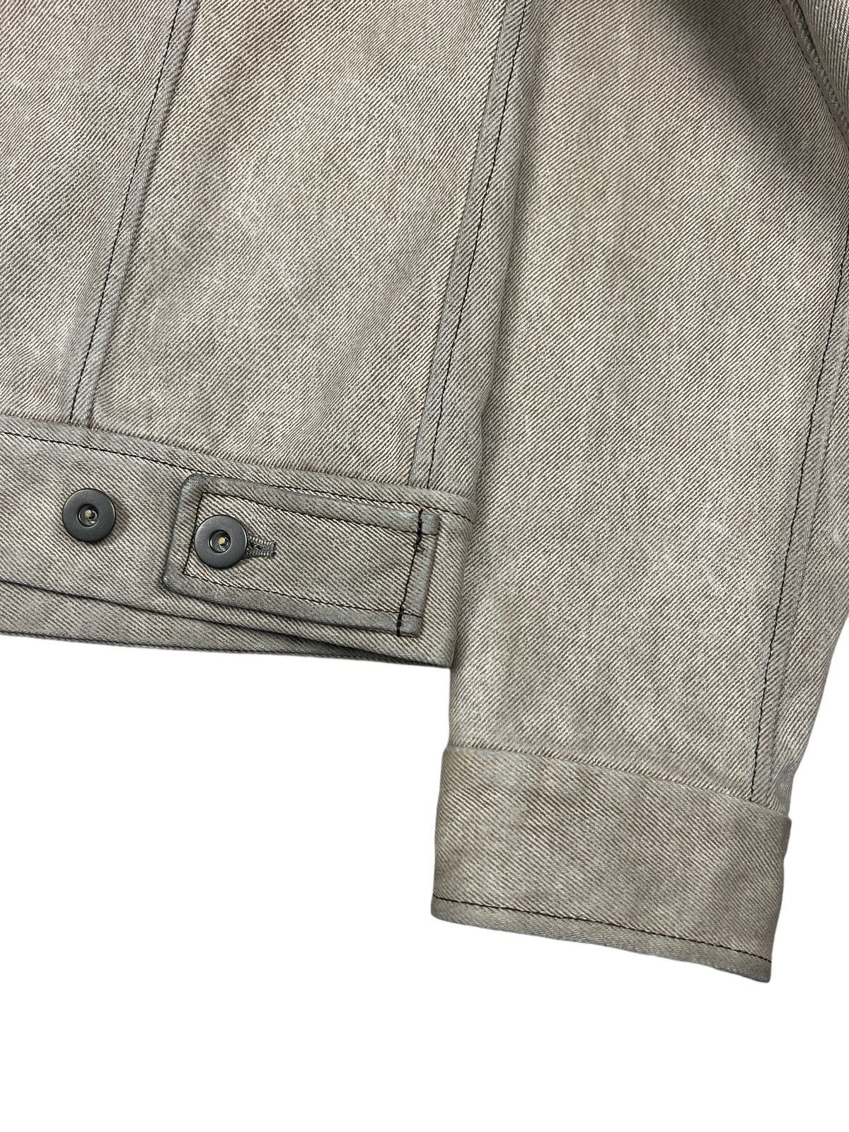 Yohji Yamamoto 1990 Yohji Yamamoto ‘Against All Risk” Denim Jacket Size US M / EU 48-50 / 2 - 9 Thumbnail