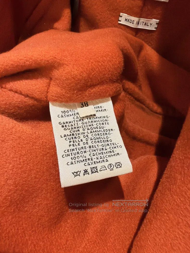 Hermes Hermes Single-breasted cashmere coat Size XS / US 0-2 / IT 36-38 - 9 Thumbnail