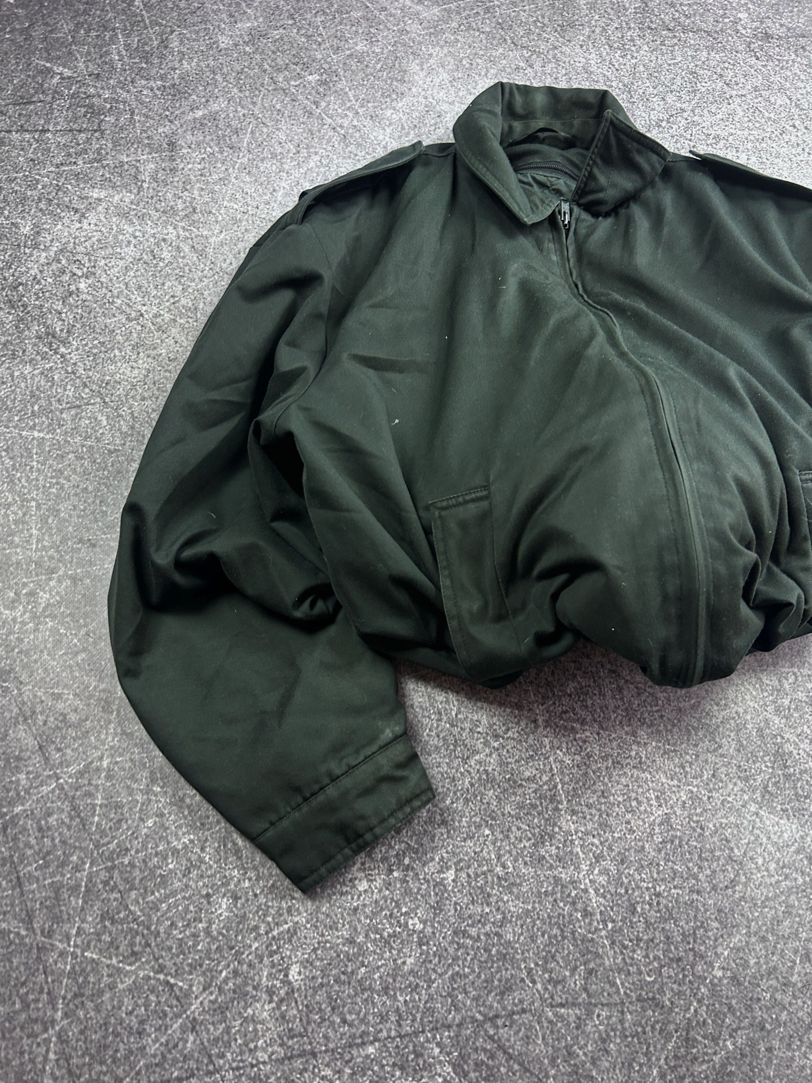 Vintage VTG Rick Owens Opium Style Washed Bomber Jacket 90s Size US L / EU 52-54 / 3 - 2 Thumbnail