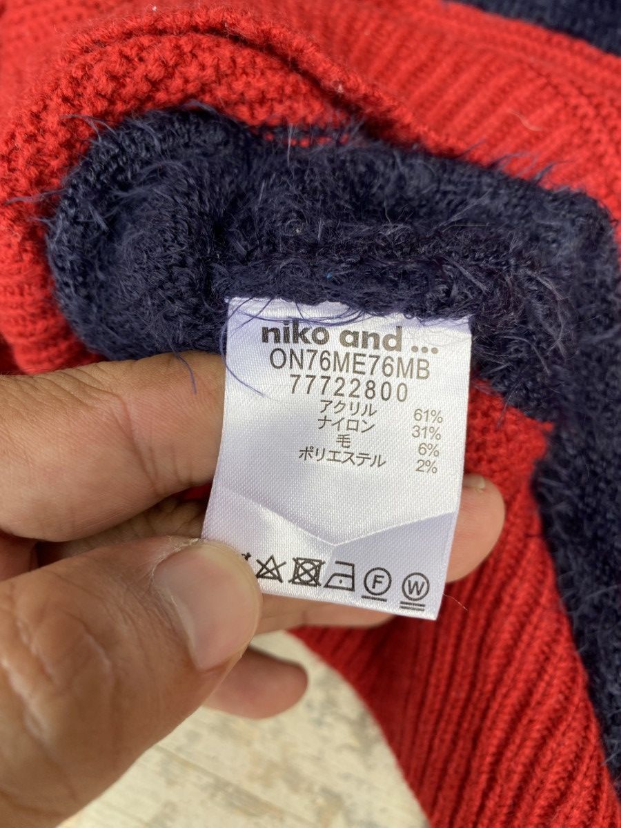 Japanese Brand Niko And cable knit sweater like kurt cabain style Size US M / EU 48-50 / 2 - 7 Thumbnail