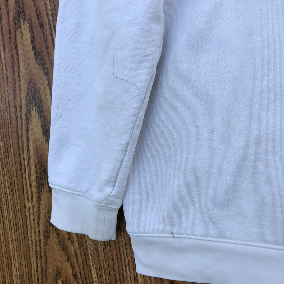 Ikea Vintage Ikea White Hoodie Size US L / EU 52-54 / 3 - 9 Thumbnail