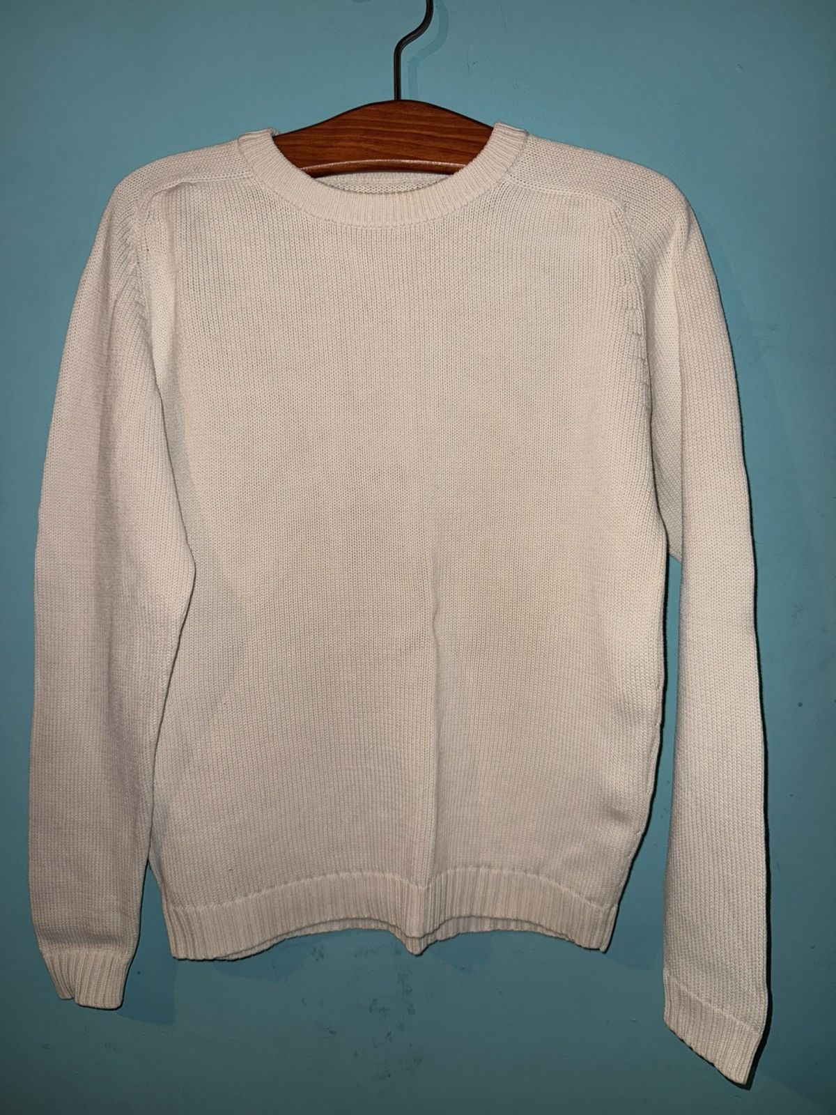 Levi's Vintage Clothing Pristine Vintage Levi’s Red Tab Cream Knit Sweater Medium Size US M / EU 48-50 / 2 - 1 Thumbnail