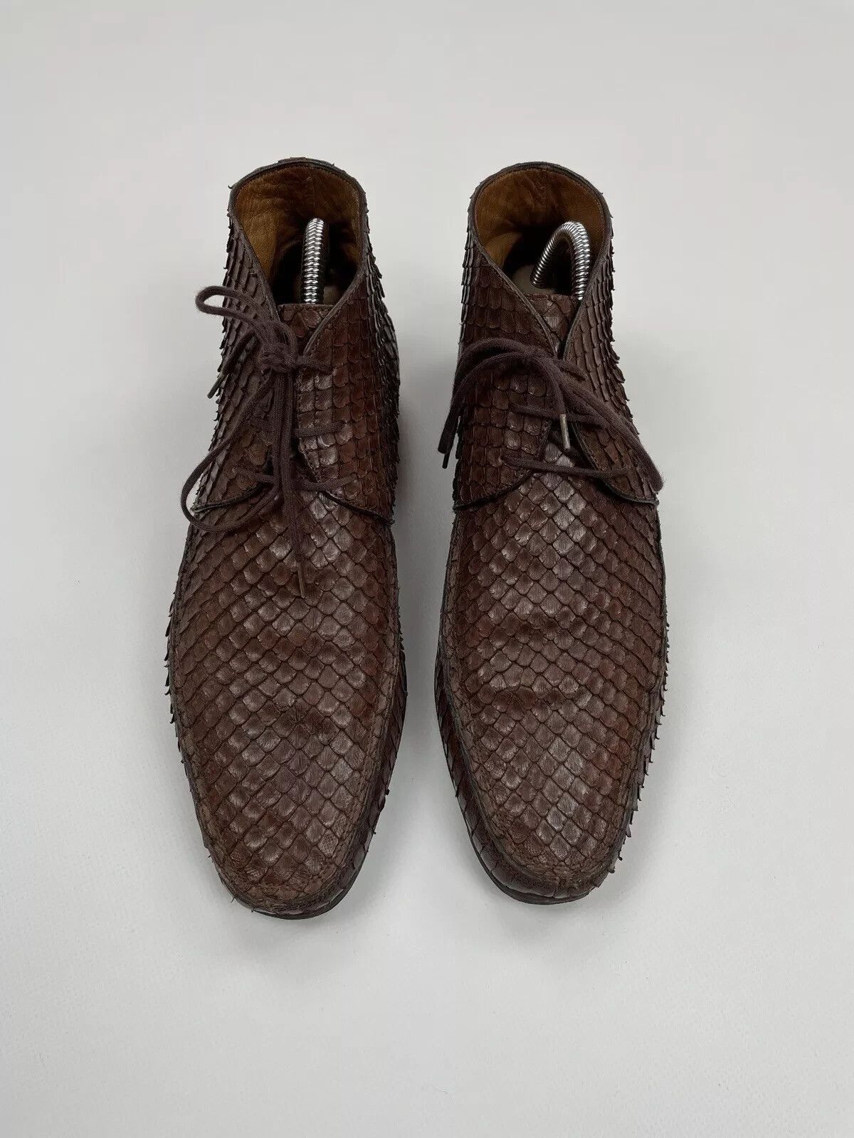 Other CESARE PACIOTTI SNAKE SKIN LEATHER ANKLE BOOTS WOMENS size 7 Size US 9.5 / IT 39.5 - 6 Thumbnail