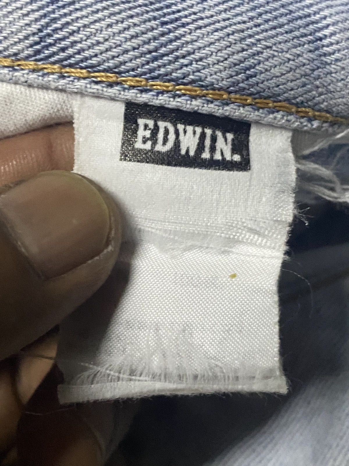 Edwin Vintage Edwin International Basic Light Wash Loose Jeans Size US 32 / EU 48 - 15 Thumbnail