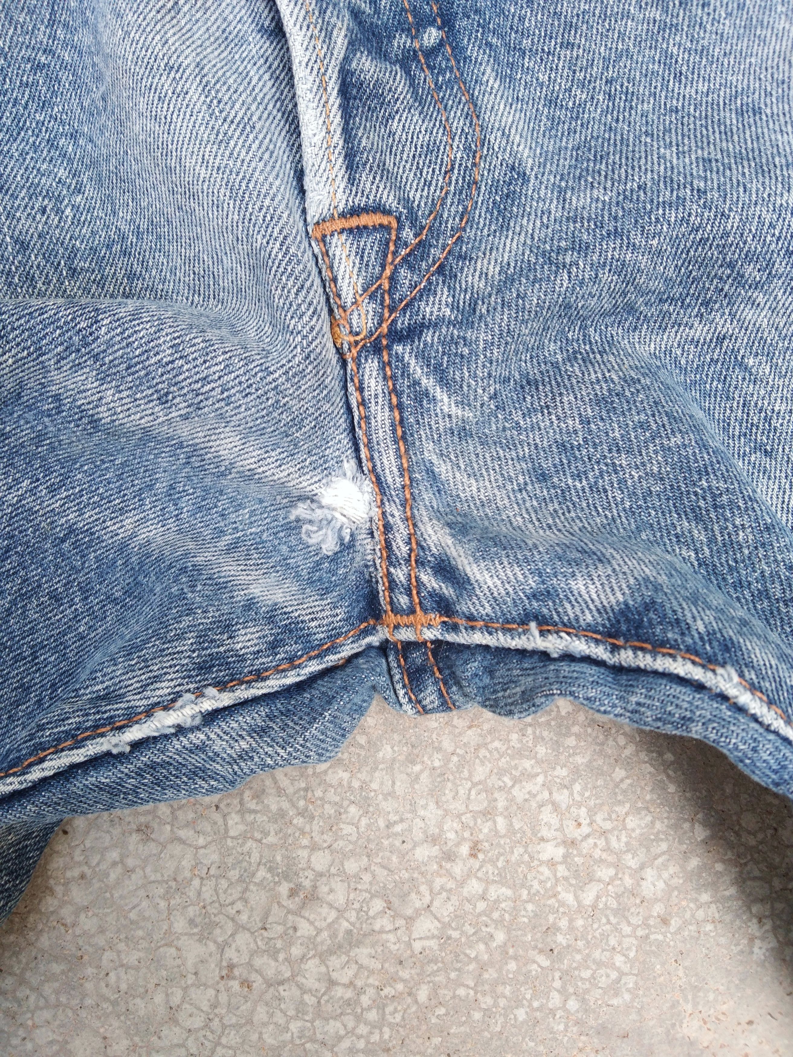Levi's × Vintage Vintage Levis 501 Distressed Jeans 34x36 Size US 34 / EU 50 - 7 Thumbnail