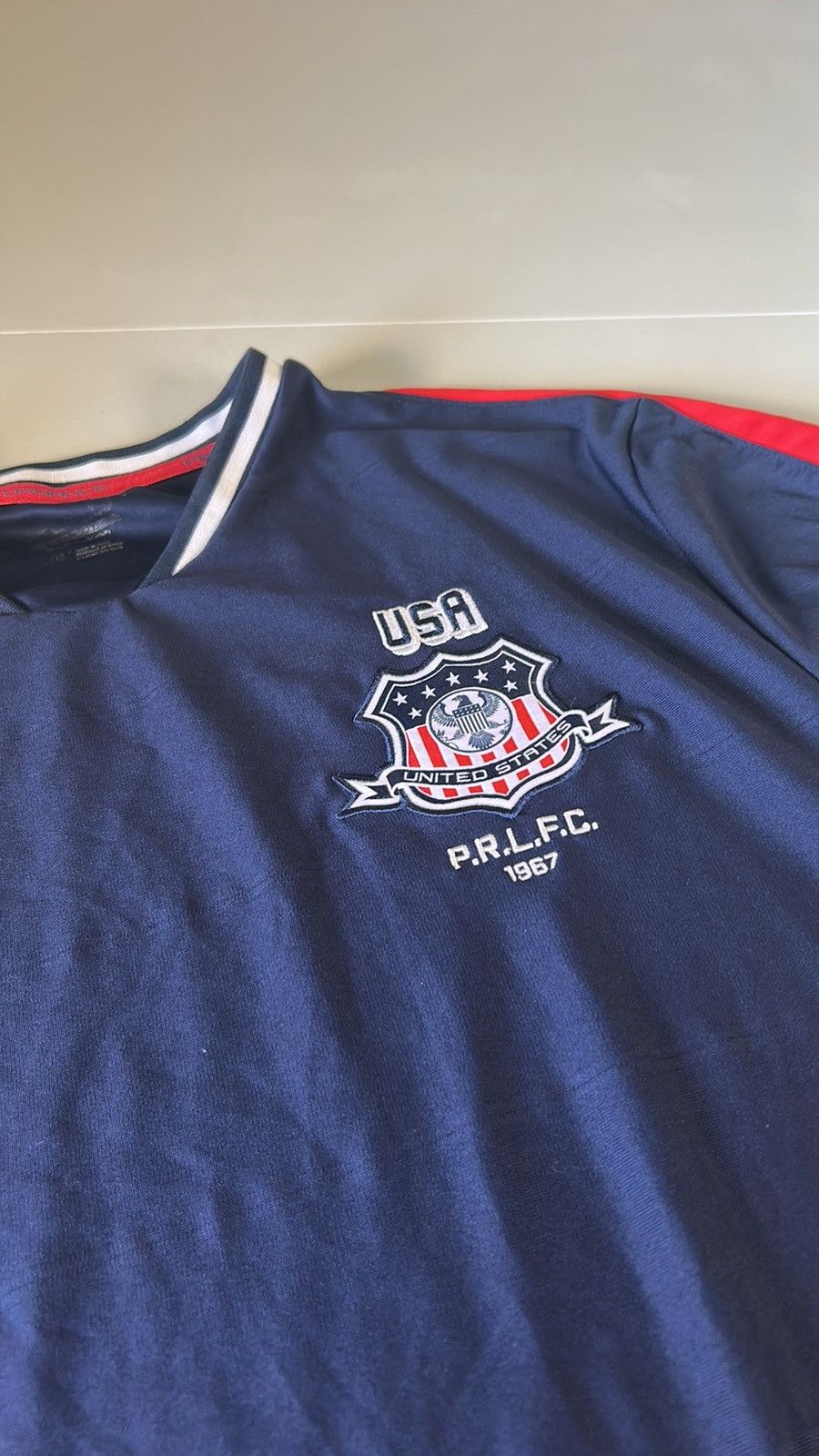Polo Ralph Lauren Polo Ralph Lauren USA #2 Soccer Jersey Men’s Size L Size US L / EU 52-54 / 3 - 4 Thumbnail